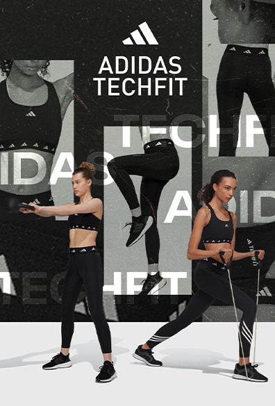 Buy adidas Black Performance Training Techfit Colorblock 7/8