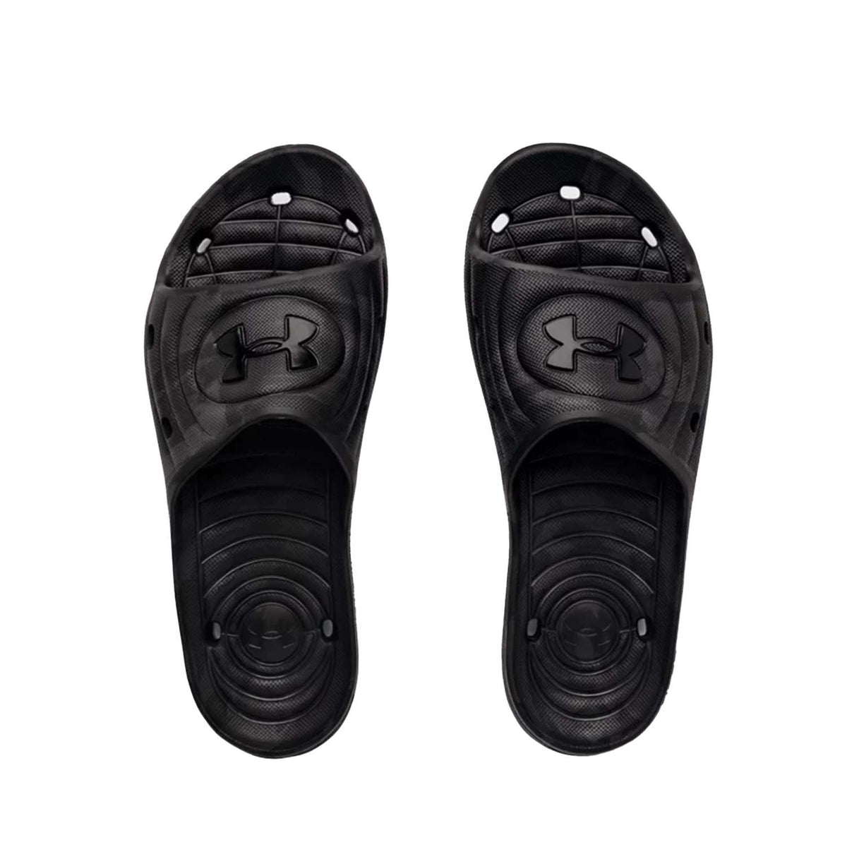 Under armor sale camo slides