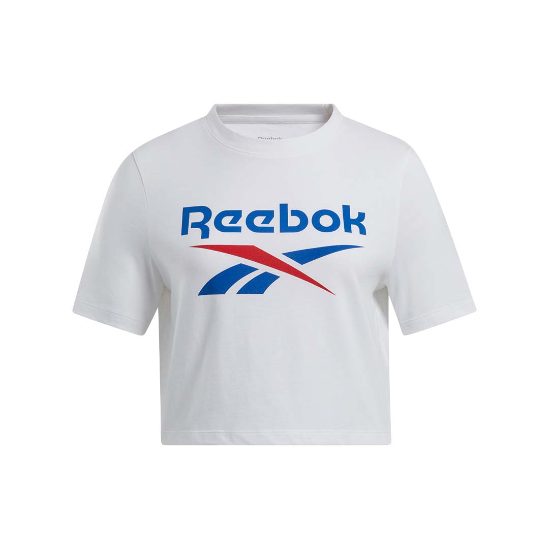 Reebok Women Identity Big Logo Crop Tee | 100037593