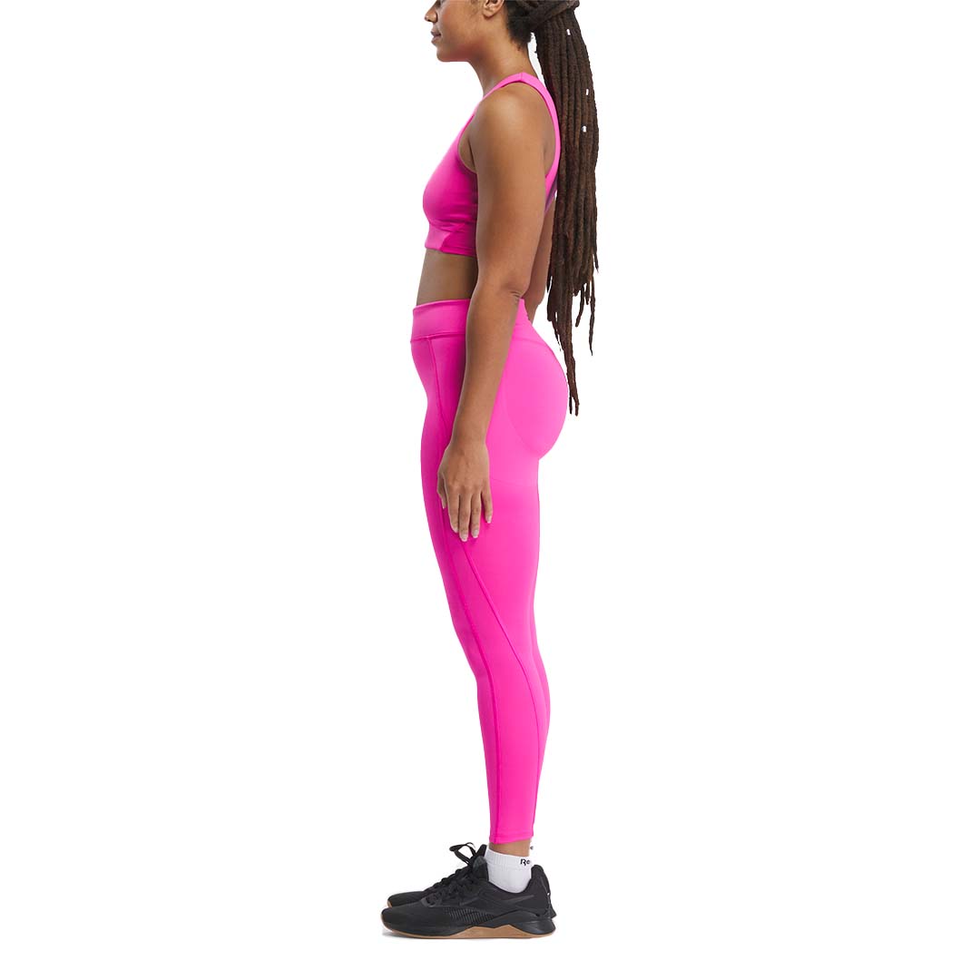 Reebok Lux 2.0 High Rise Womens Long Training Tights - Grey – Start Fitness