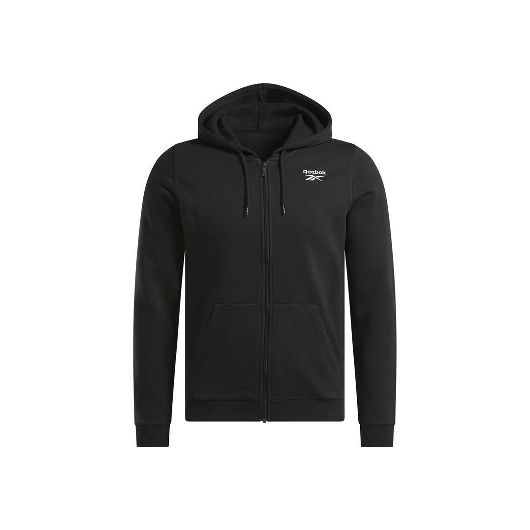 Reebok Men Identity Small Logo Fleece Full-Zip Hoodie | 100202857