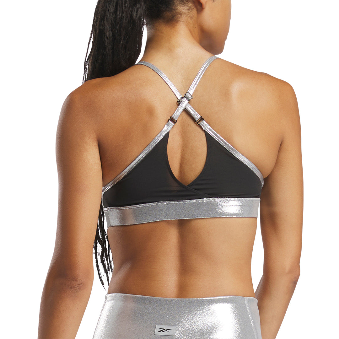 Reebok Women Lux Chrome Strappy Bra | 100214626