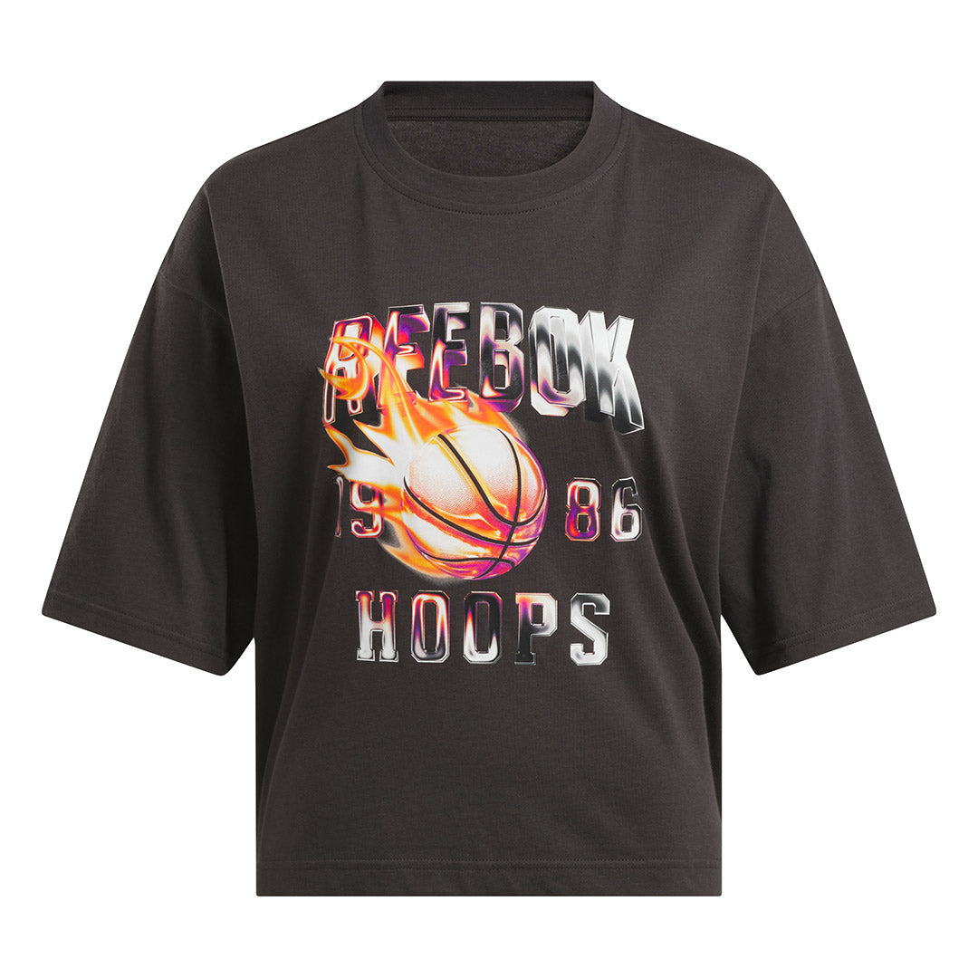 Reebok Women Grade School Basketball On Fire Tee | 100218829
