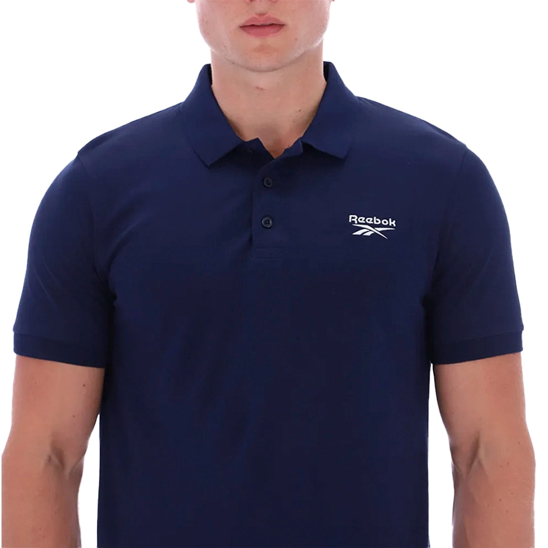 Reebok Men Blaze Embroidered Short Sleeve Polo Shirt | 100239705
