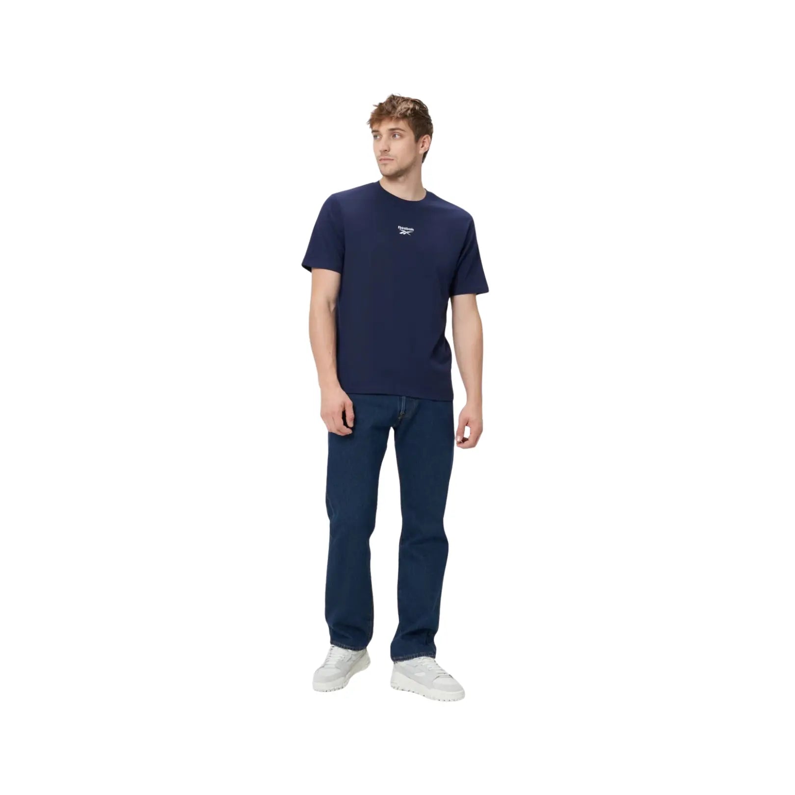Reebok Men Mitcham Frnt Bk Logo Crew Neck | 100240880