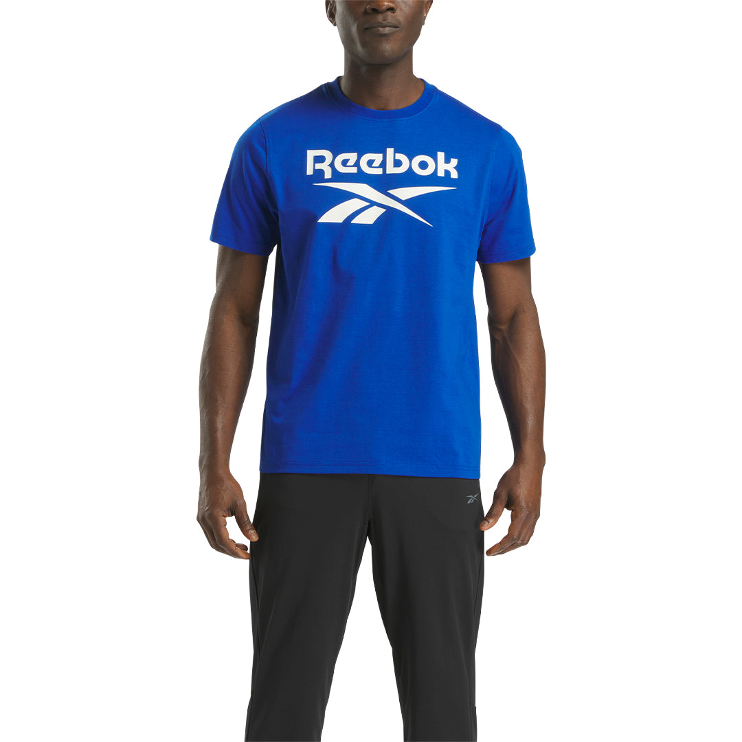 Reebok Men Chad Big Logo Crew Neck Short Sleeve Tee | 100240893