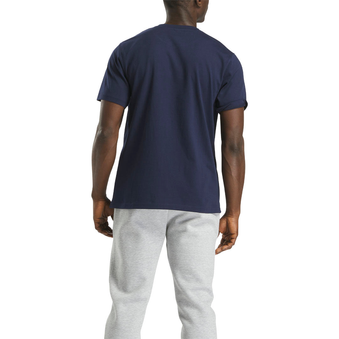 Reebok Men Chad Big Logo Crew Neck Short Sleeve Tee | 100240895