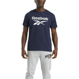 Reebok Men Chad Big Logo Crew Neck Short Sleeve Tee | 100240895