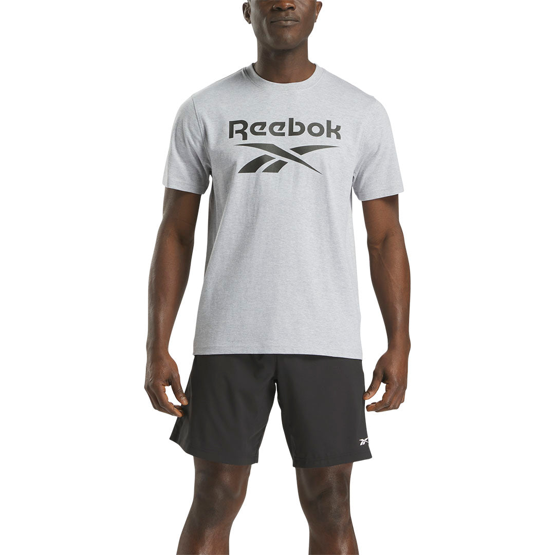 Reebok Men Chad Big Logo Crew Neck Short Sleeve Tee | 100240896