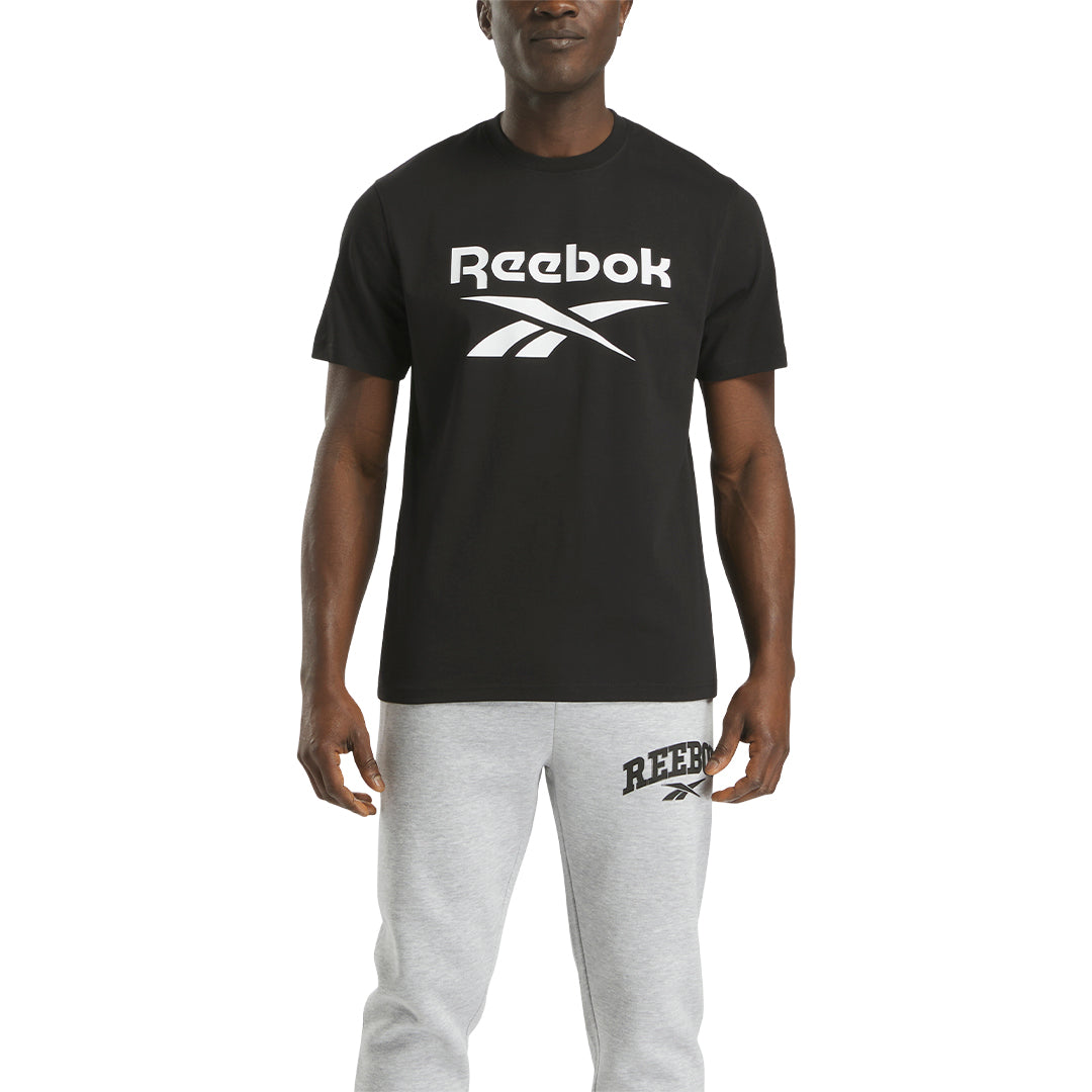Reebok Men Chad Big Logo Crew Neck Short Sleeve Tee | 100240897