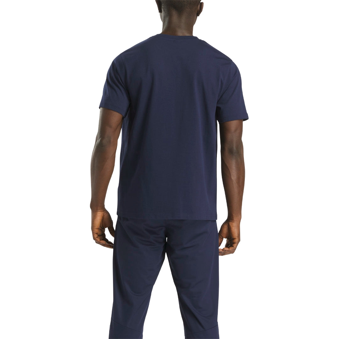Reebok Men Cody Small Logo Crew Neck Short Sleeve T-Shirt | 100240908