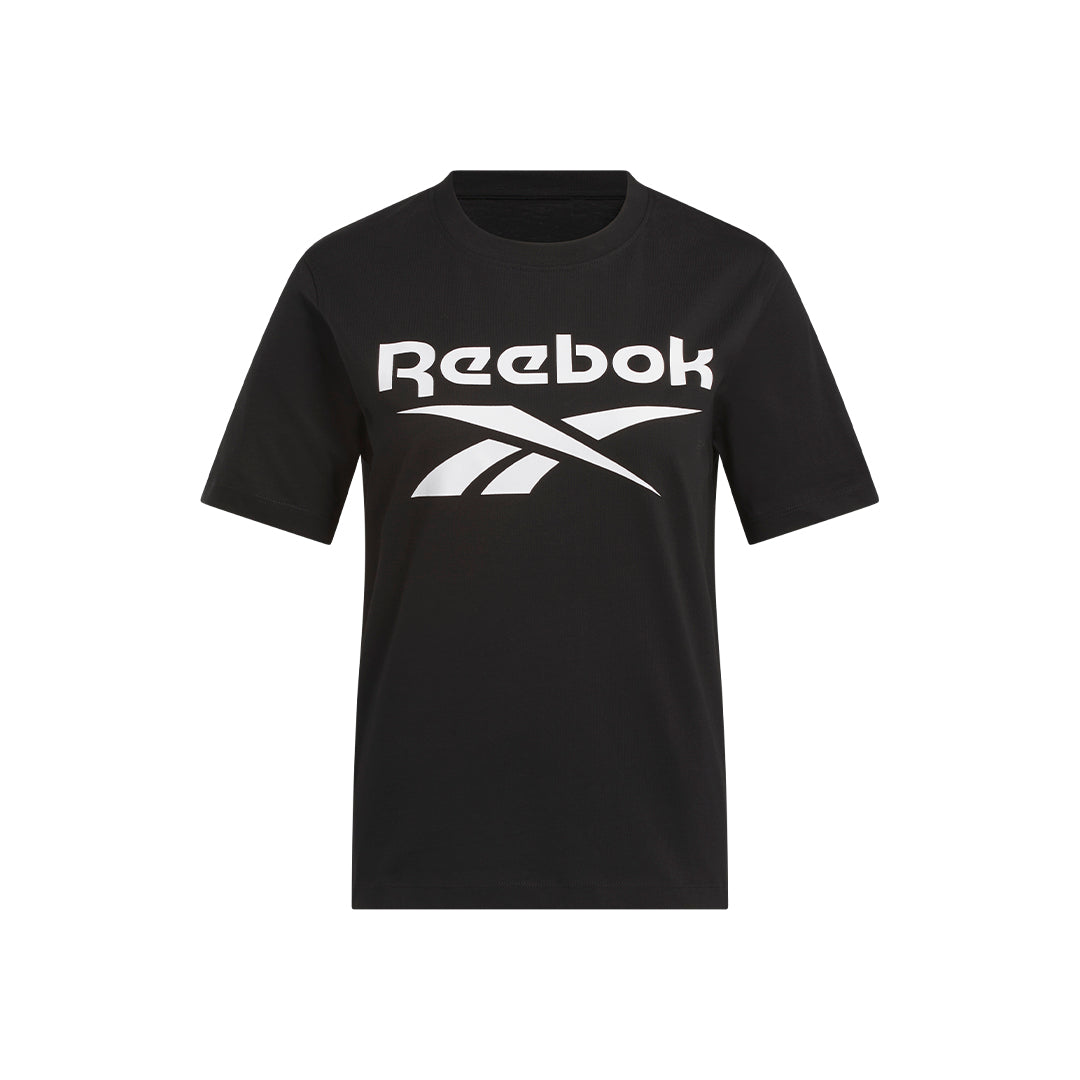 Reebok Women Paisley Big Logo Crewneck Short Sleeve Tee | 100241366