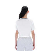 Reebok Women Blakely Crew Neck Cropped Short Sleeve Tee | 100241420