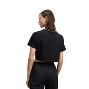 Reebok Women Blakely Crew Neck Cropped Short Sleeve Tee | 100241421