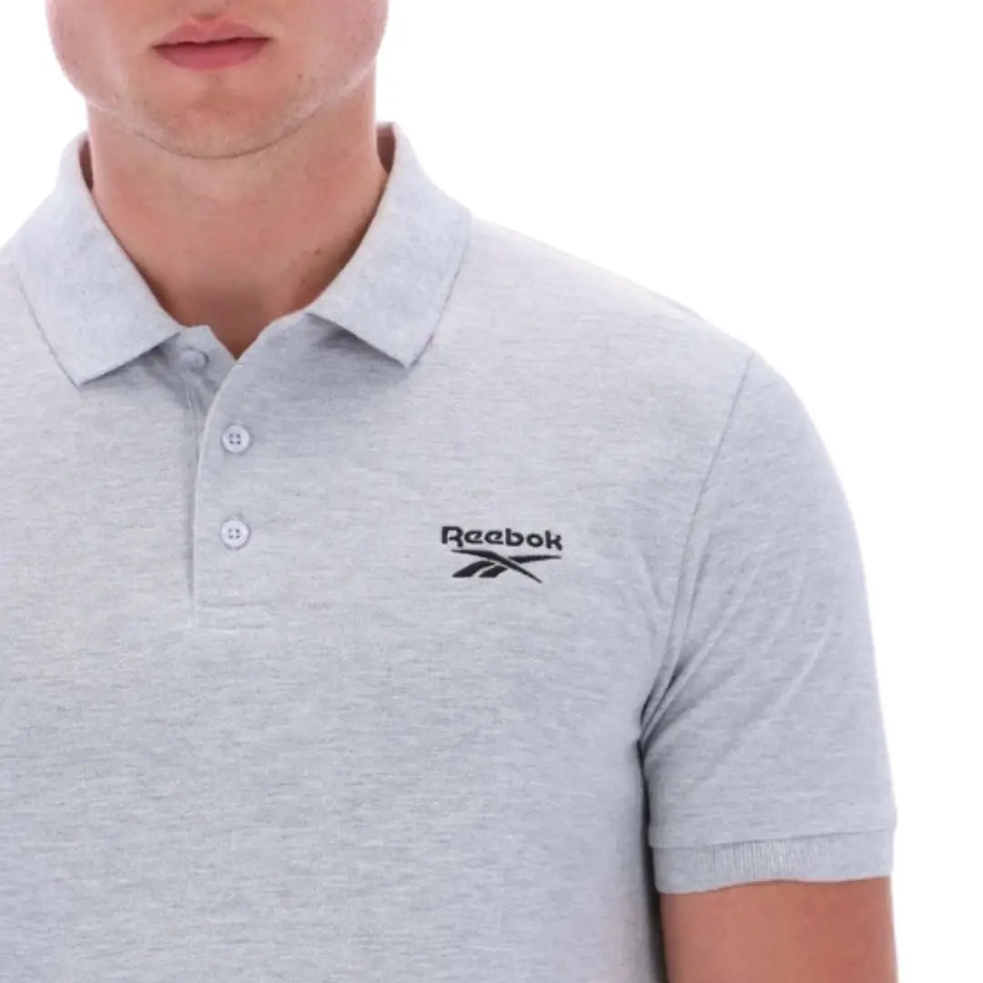 Reebok Men Blaze Embroidered Short Sleeve Polo Shirt | 100251572