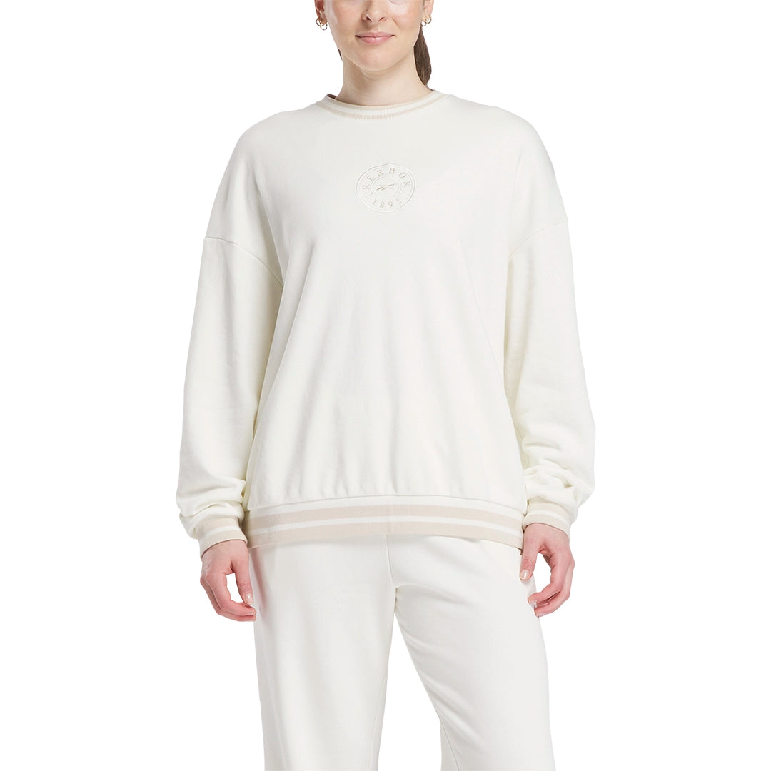 Reebok Women Lawn Club Crew Sweatshirt | 100253715
