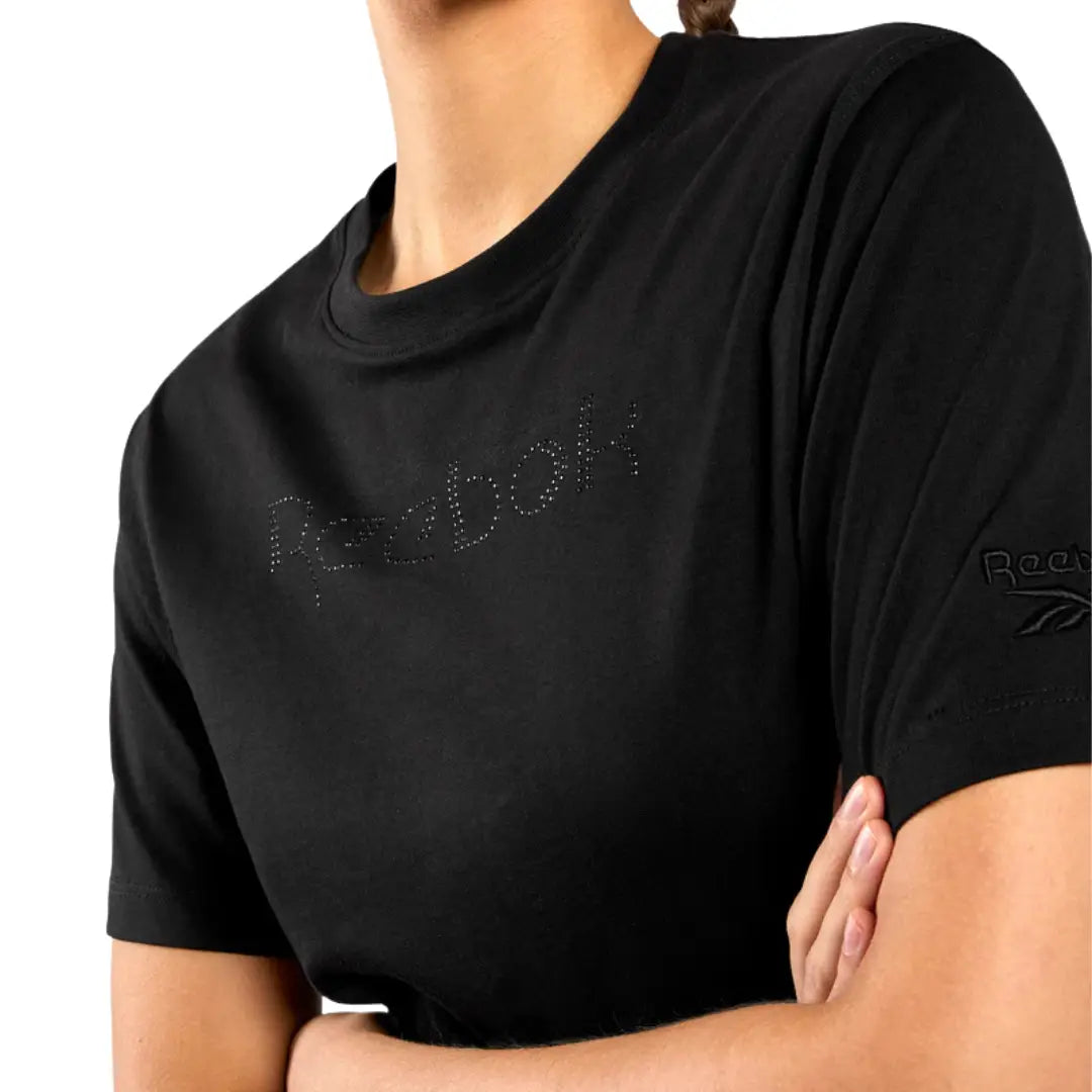 Reebok Women Studded Logo T-Shirt | 100253952