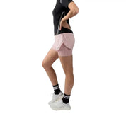 Reebok Women Lux Metallic 2-In-1 Running Shorts | 100254735