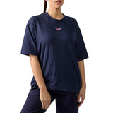 Reebok Women Id 2-Col Logo Relaxed Tee | 100265138