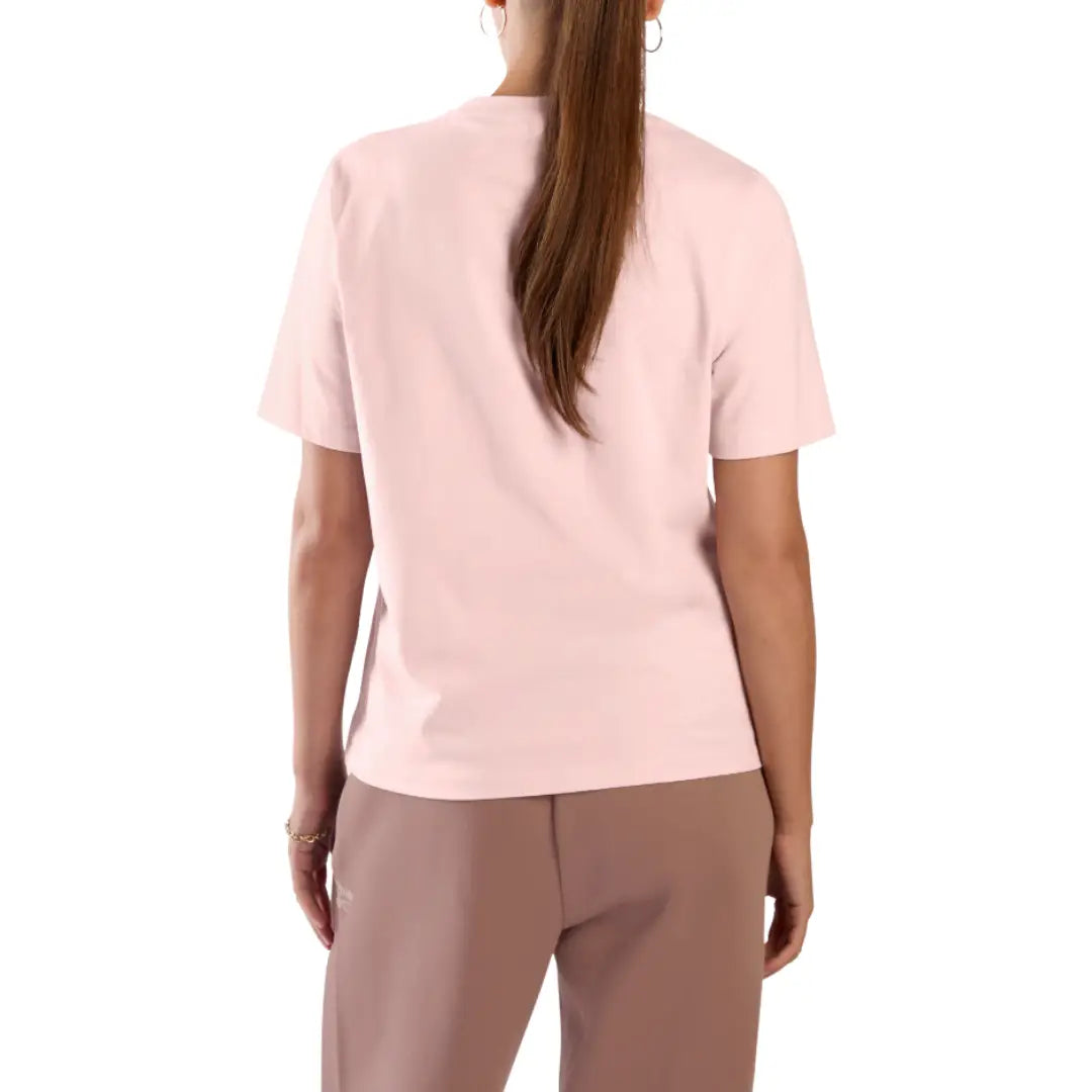 Reebok Women Lex Small Logo Crew Short Sleeve Pocket Tee | 100269474