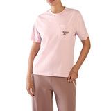 Reebok Women Lex Small Logo Crew Short Sleeve Pocket Tee | 100269474