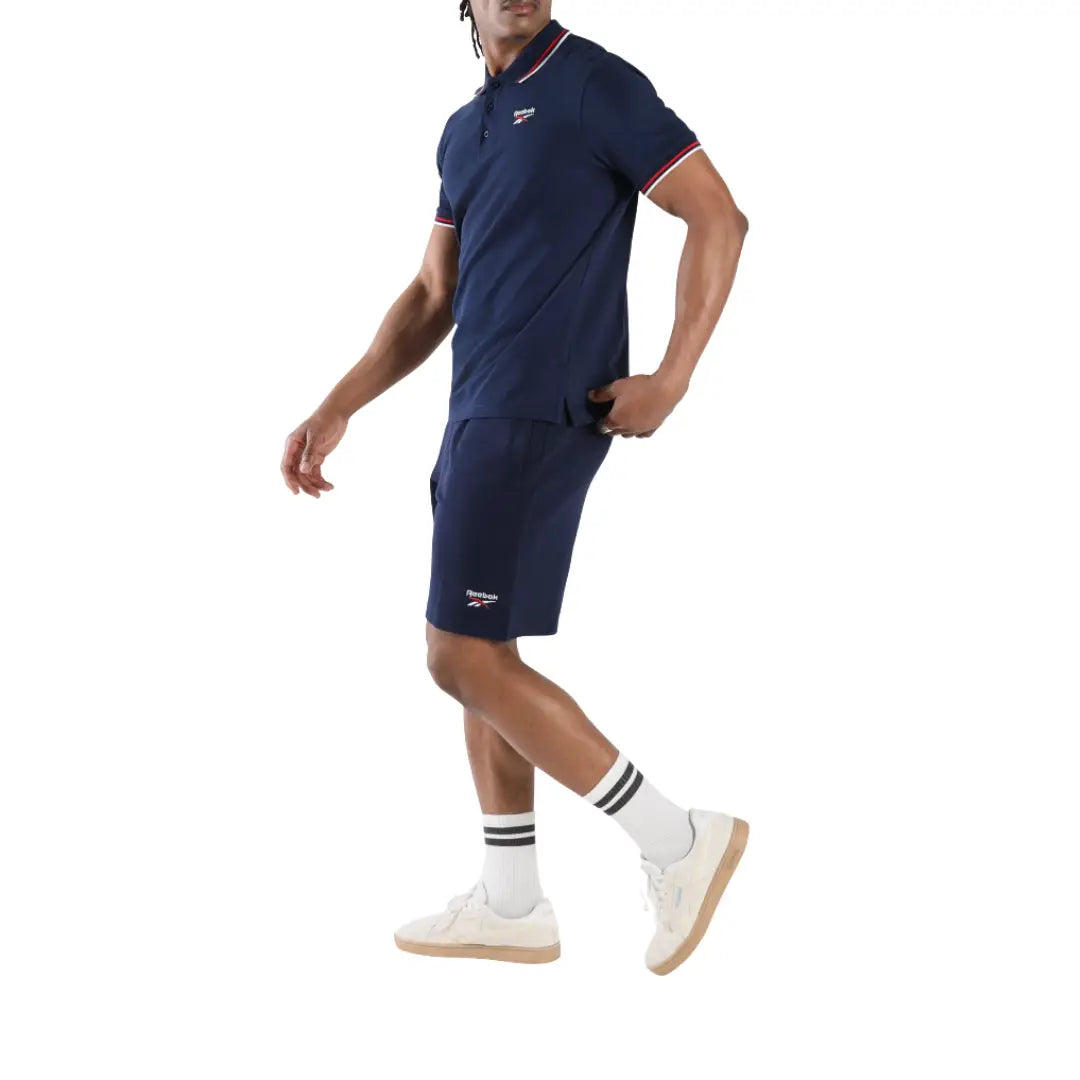 Reebok Men Id Yarn Dye Stripe Polo Shirt | 100269911