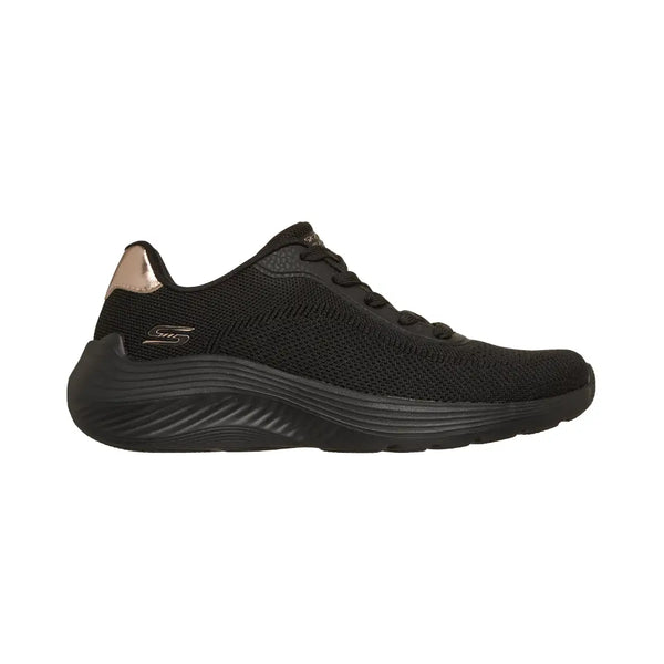 Skechers Women Bobs Squad Waves-Current Look | 117679BBK