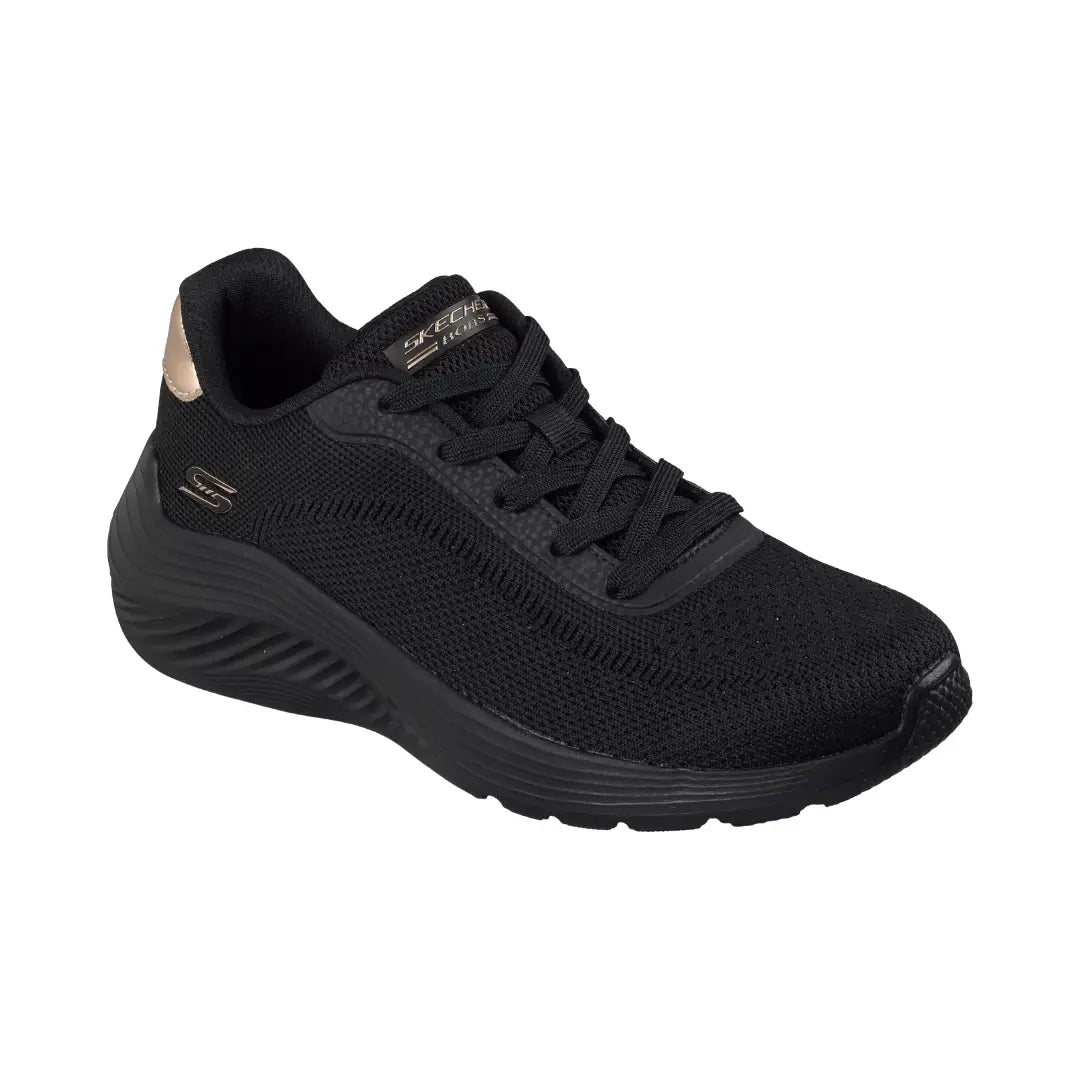 Skechers Women Bobs Squad Waves-Current Look | 117679BBK