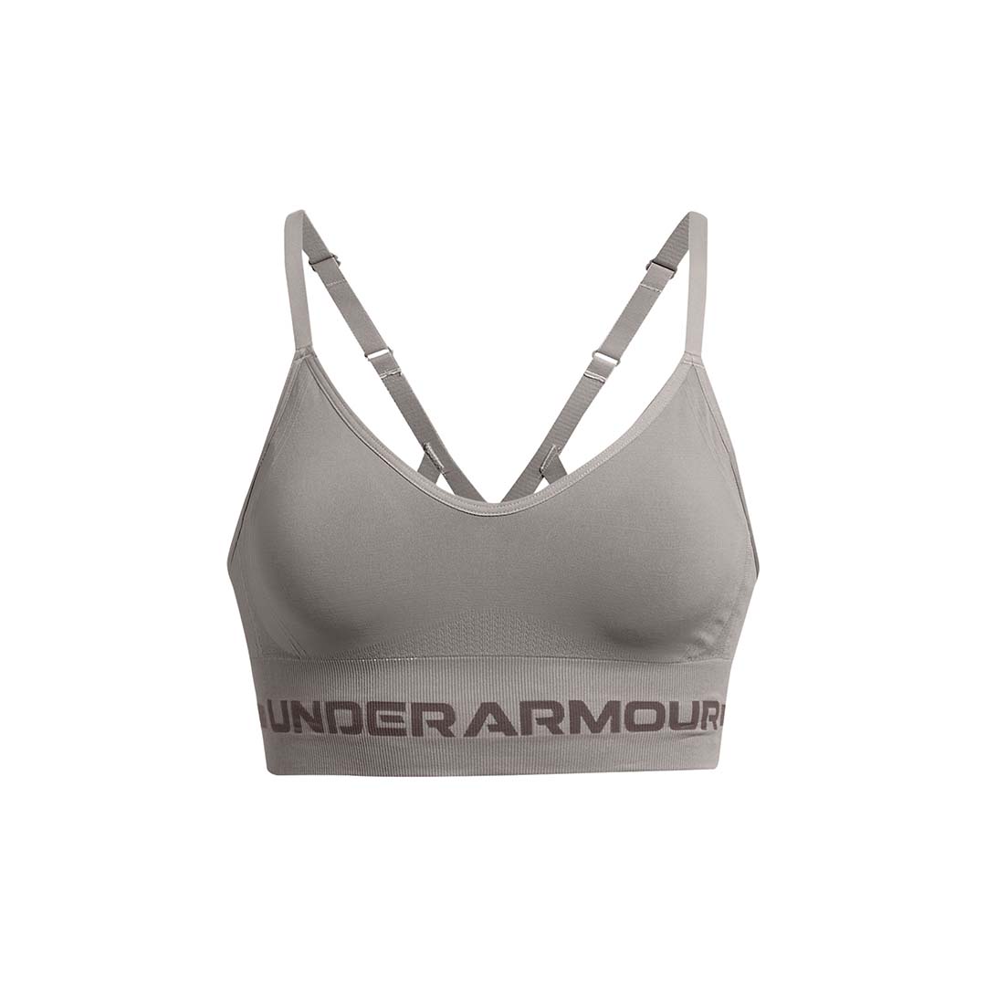 Under Armour Womens Seamless Low Long Bra | 1357719-294