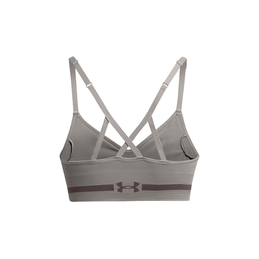 Under Armour Womens Seamless Low Long Bra | 1357719-294