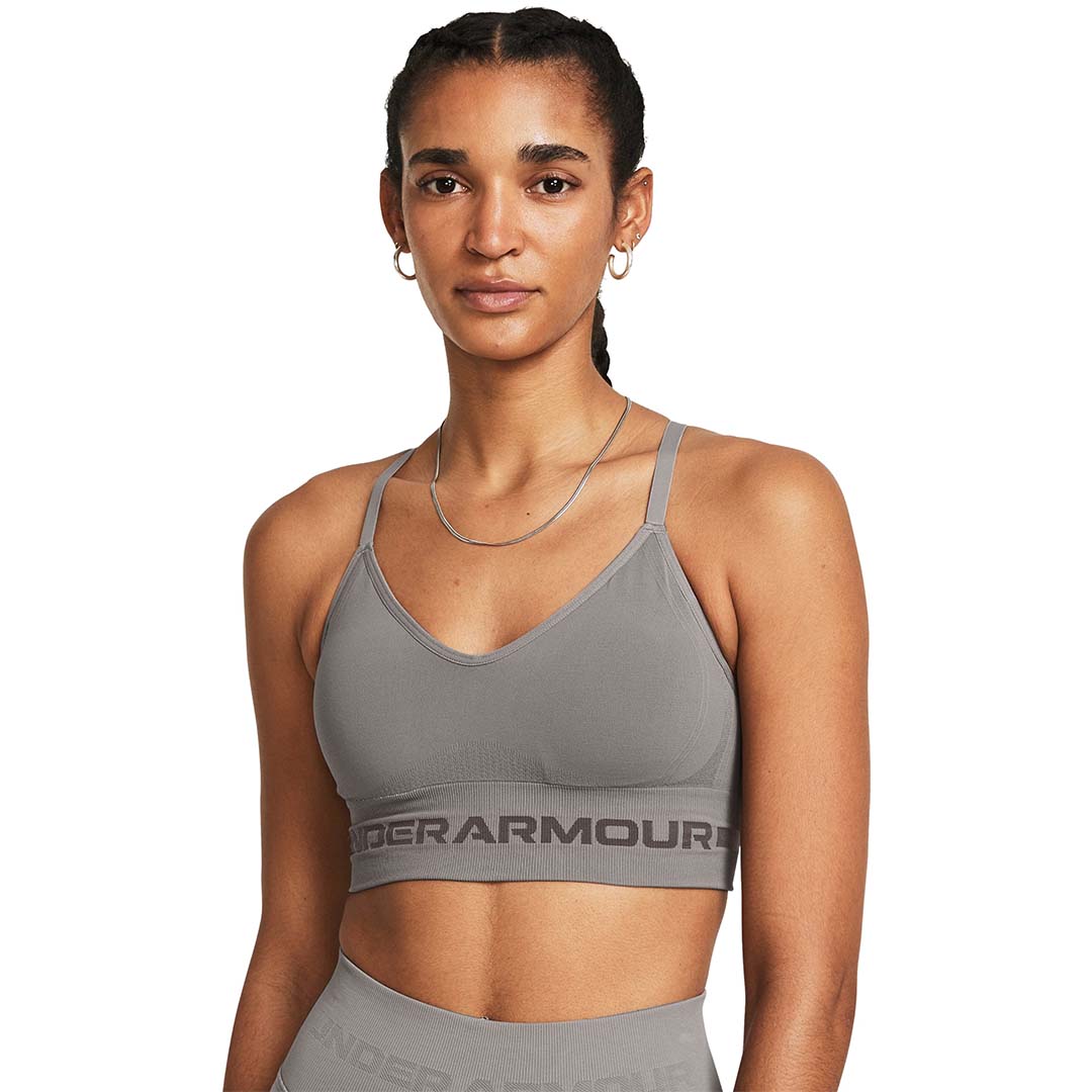 Under Armour Womens Seamless Low Long Bra | 1357719-294