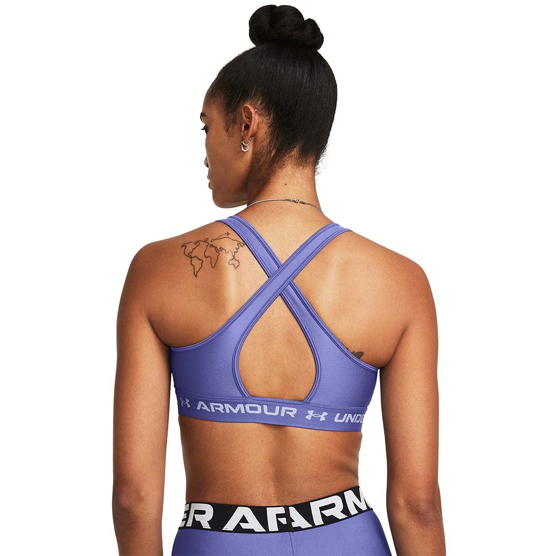 Under Armour Women Crossback Mid Bra | 1361034-561