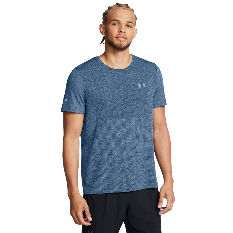 Under Armour Men Seamless Stride Short Sleeve | 1375692-465