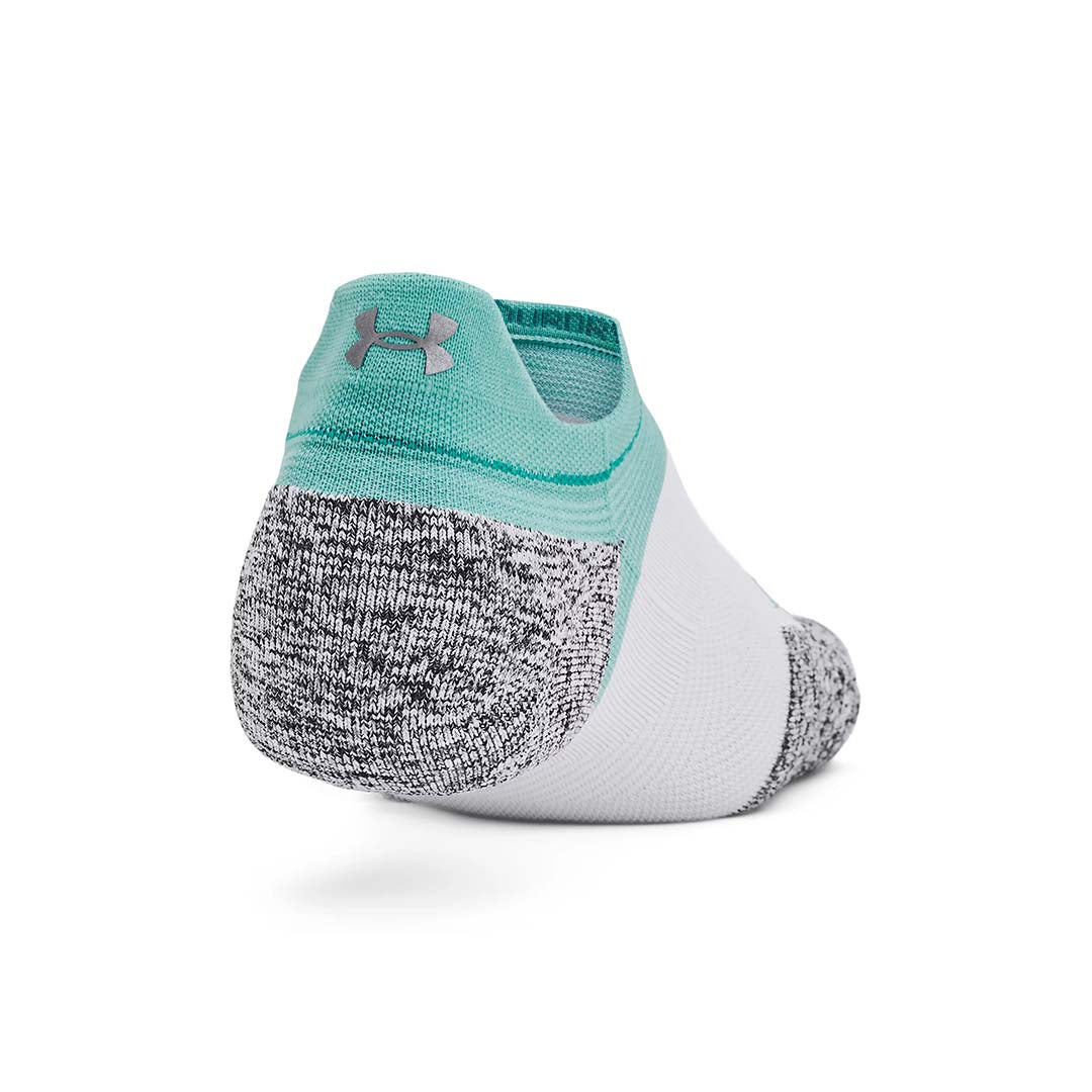 UA Unisex ArmourDry Run Cushion 1-Pack No Show Tab Socks | 1376075