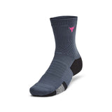 UA Men Project Rock ArmourDry Playmaker 1-Pack Mid | 1376230