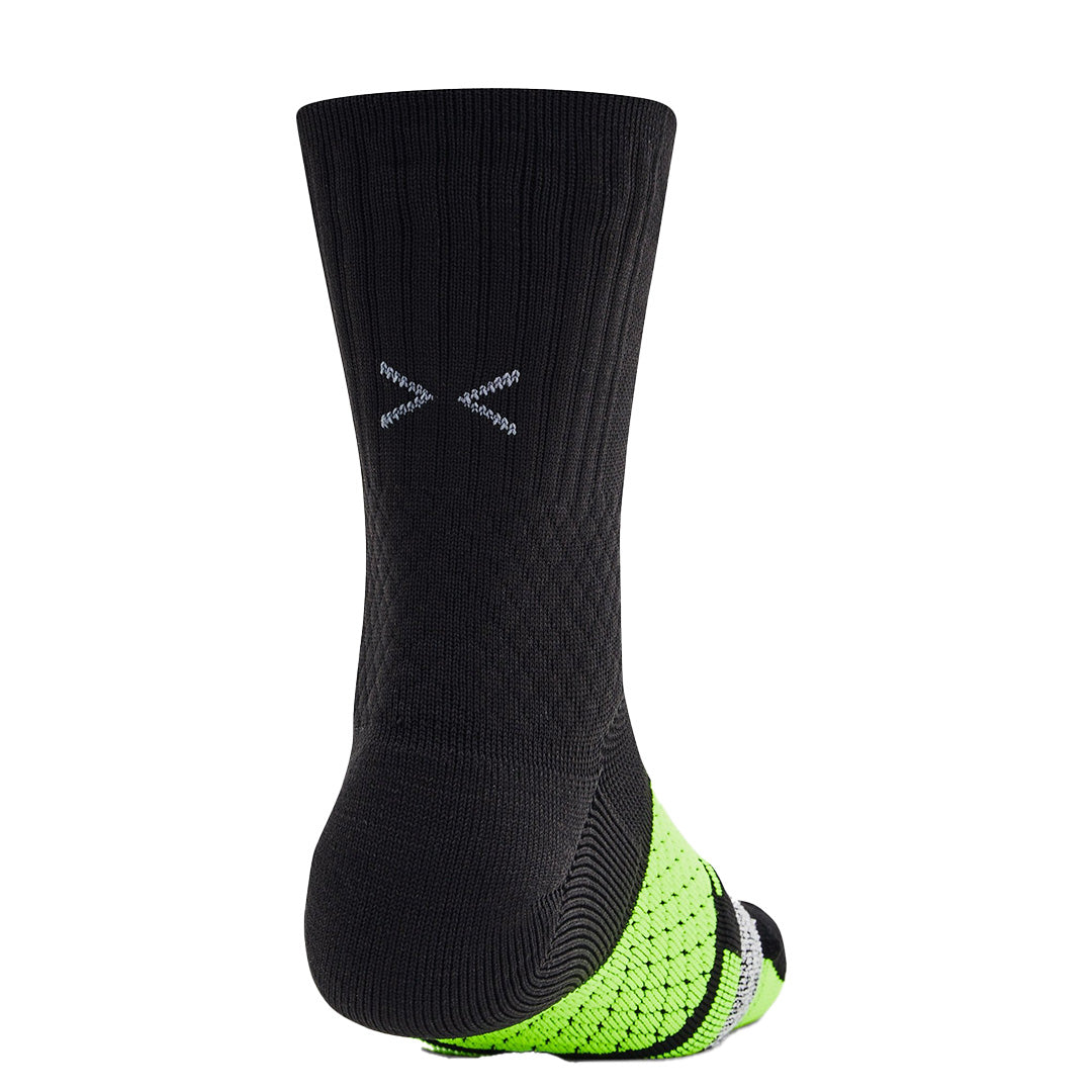 Under Armour Unisex Curry ArmourDry  Playmaker 1 Pack Mid-Crew Socks | 1376231-004