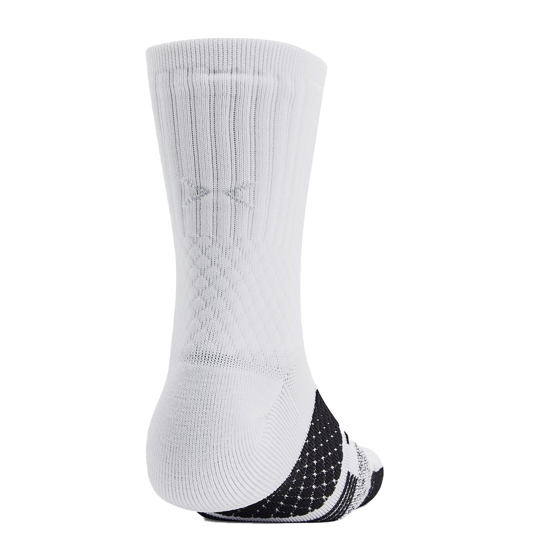 Under Armour Unisex Project Rock ArmourDry Playmaker 1 Pack Mid-Crew Socks | 1376231-102