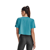 UA Women Rest Day Verbiage Crop Short Sleeve | 1376747