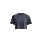 UA Women Branded Logo Crop Short Sleeve | 1376751