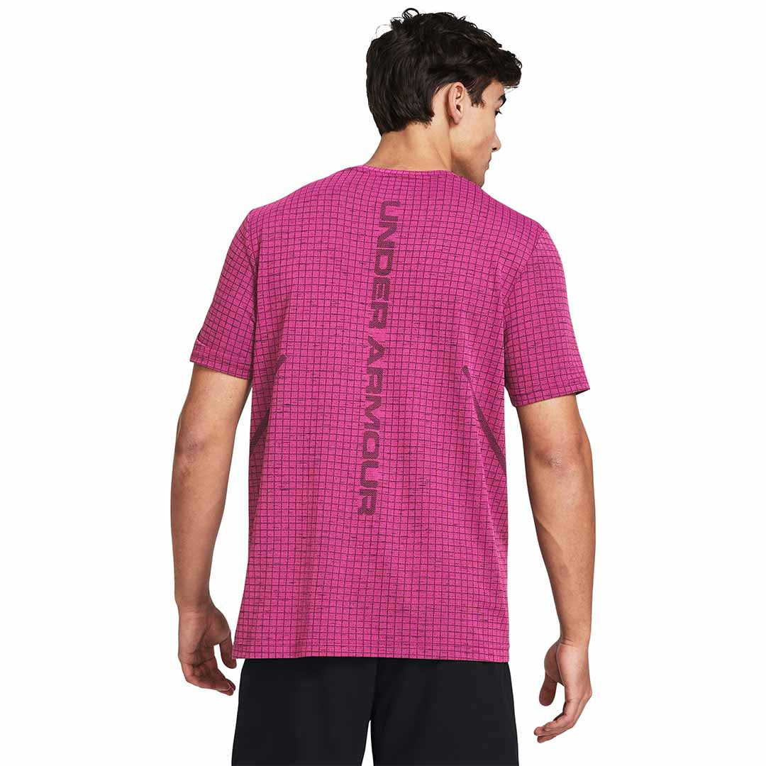 Under Armour Men Vanish Seamless Grid Short Sleeve | 1376921-686