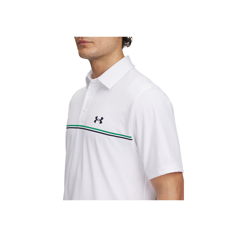 UA Men Playoff 3.0 Stripe Polo | 1378676
