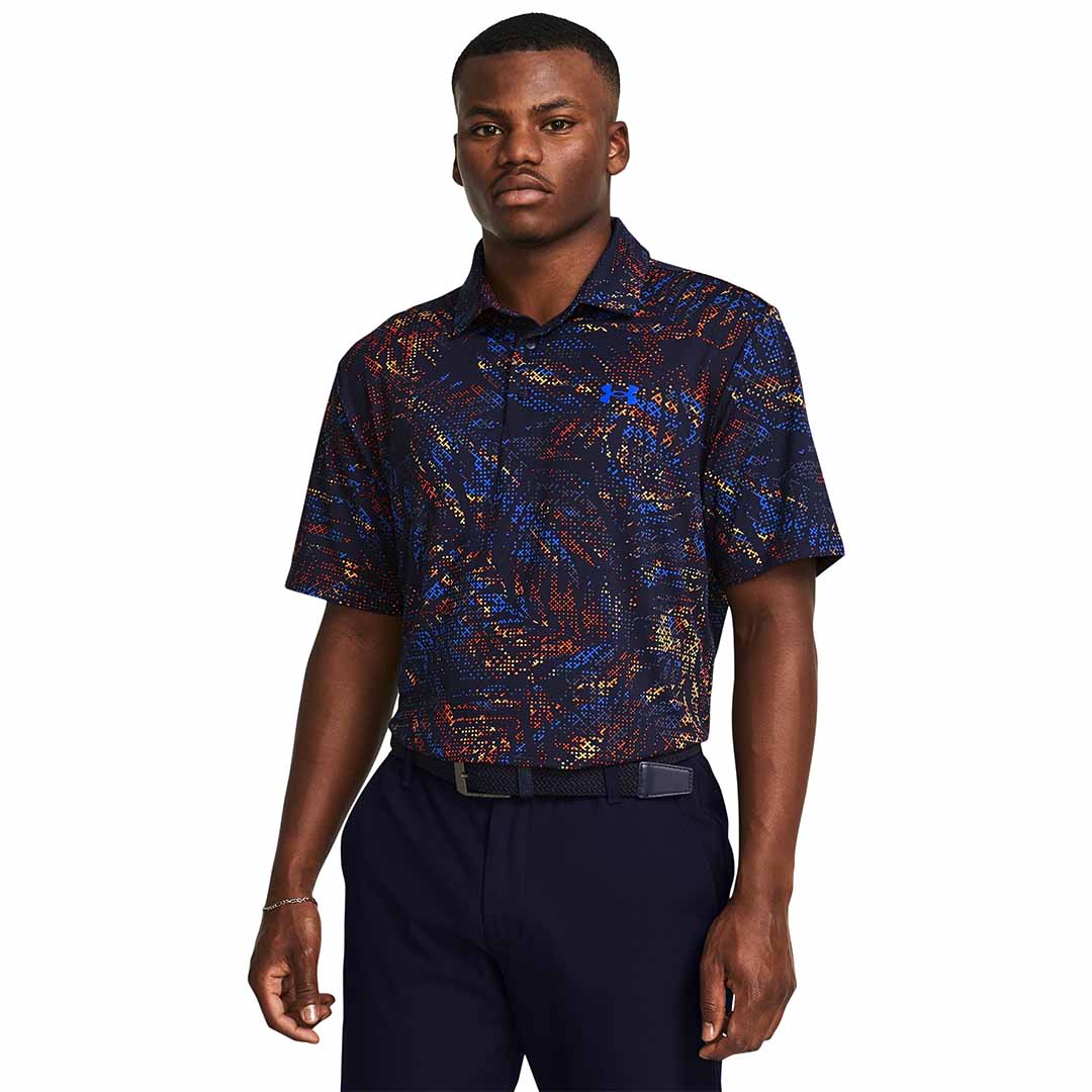 Under Armour Men Playoff 3.0 Printed Polo | 1378677-415