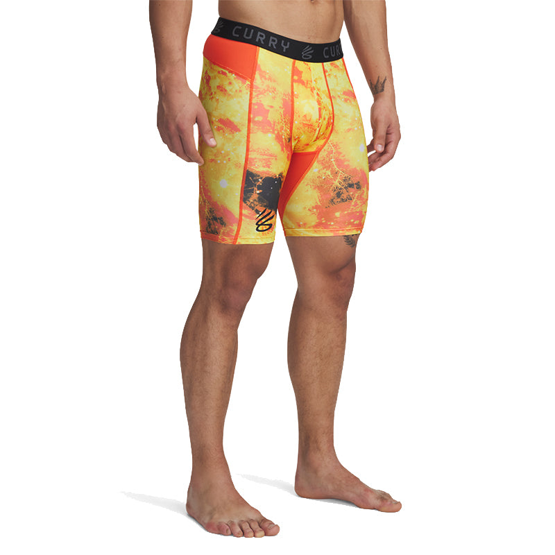 Under Armour Men Curry HeatGear Printed Shorts | 1379829-847