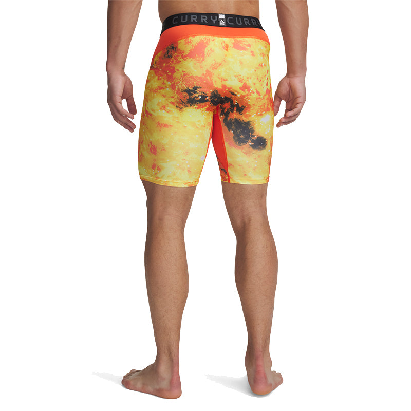 Under Armour Men Curry HeatGear Printed Shorts | 1379829-847
