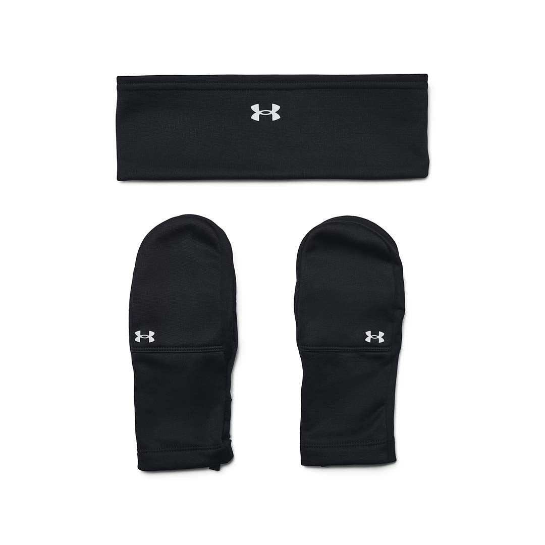 UA Women Launch Headband & Mitten Combo | 1380004