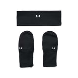 UA Women Launch Headband & Mitten Combo | 1380004