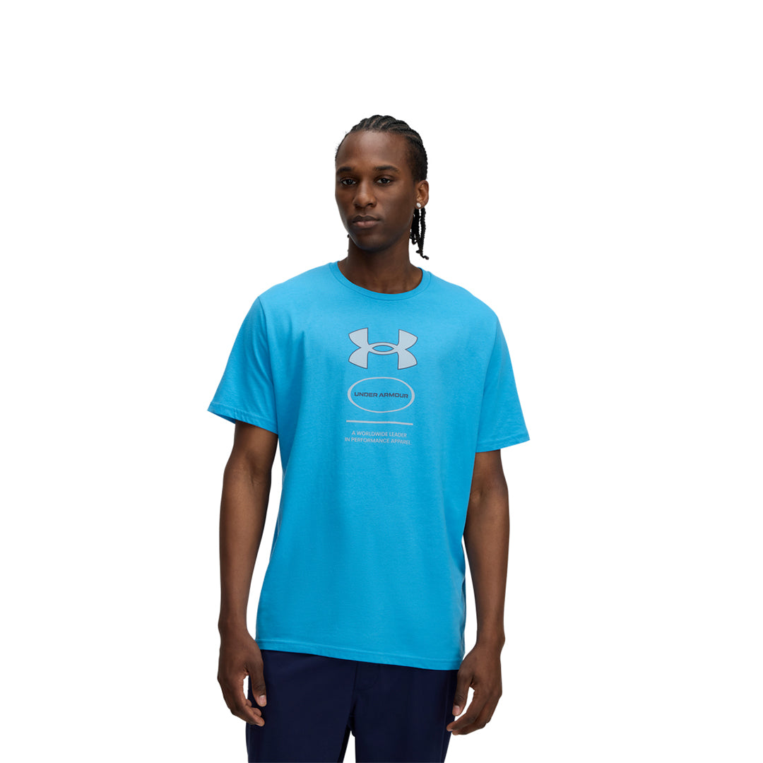 Under Armour Men Branded Gel Stack Short Sleeve | 1380957-452