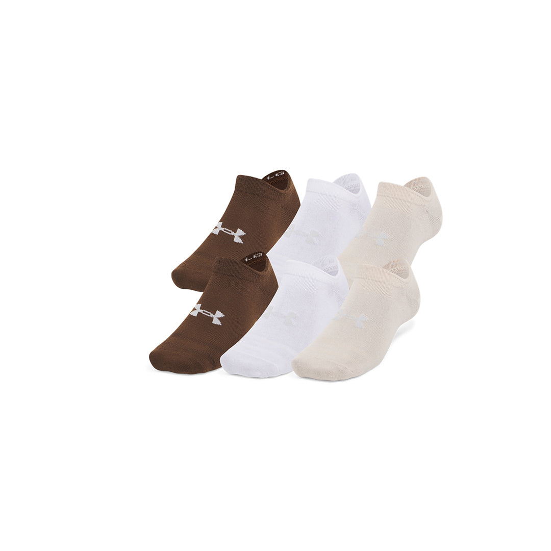Under Armour Unisex Essential 6-Pack No-Show Socks | 1382611-239