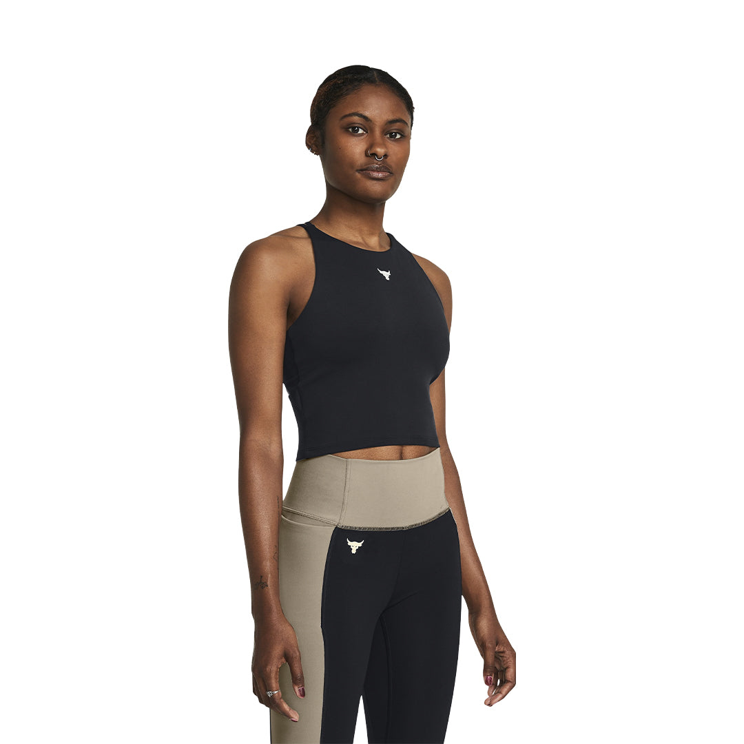 Under Armour Women Project Rock Lets Go Bench To Beach Top | 1382704-001