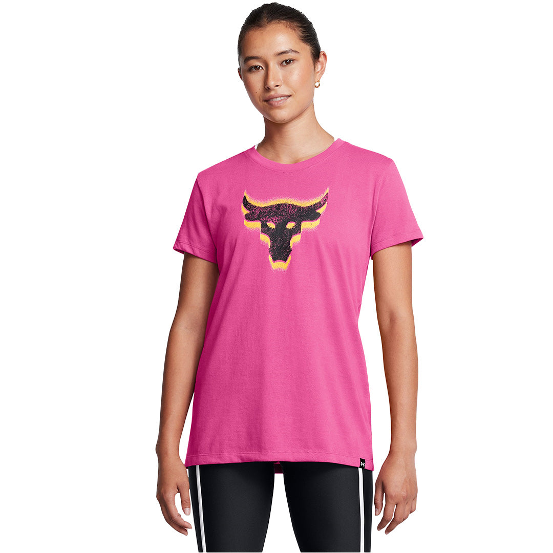 Under Armour Women Project Rock Underground Core T-Shirt | 1382708-686